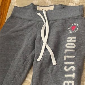 Hollister sweat pant xs gray